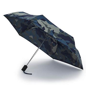 Kipling New Printed Umbrella Auto Open Accessoires Grijs Camo | NL 1504WN